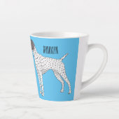 Tasse Latte German Shorthred Pointer dog (Droite)