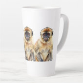 Tasse Latte Gibbon (Angle droit)