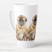 Tasse Latte Gibbon (Angle gauche)