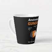 Tasse Latte Gift Guinéen De Cochon De Cochon (Angle gauche)