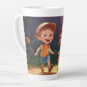 Tasse Latte Giggle Buddies (Angle gauche)