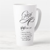 Tasse Latte Gigi, définition, latte (Angle droit)