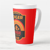Tasse Latte Ginger Pride Jour Mois Événements (Angle droit)