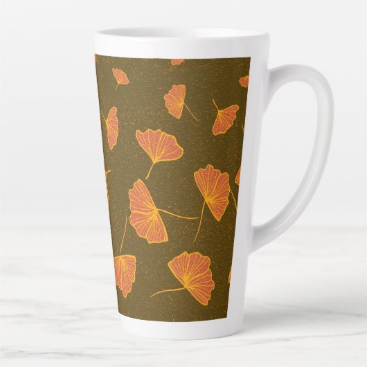 Tasse Latte ginkgo dansant (Droite)