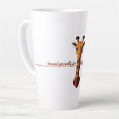 Tasse Latte Girafe isométrique (Angle gauche)