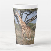 Tasse Latte Giraffe africaine, tarde (Devant)