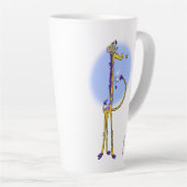 Tasse Latte GIRAFFE & HONEYBEE TEA par Jeff Willis (Angle droit)