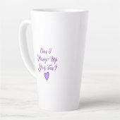 Tasse Latte GIRAFFE & HONEYBEE TEA par Jeff Willis (Angle gauche)