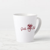Tasse Latte Girls Club (Angle droit)