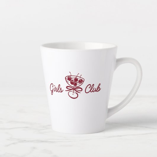 Tasse Latte Girls Club (Droite)