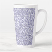 Tasse Latte Glam Lavender Lilac Purple Parties scintillant    (Droite)