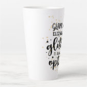 Tasse Latte GLAM-MA Gamorous Grandma Parties scintillant Toujo (Devant)