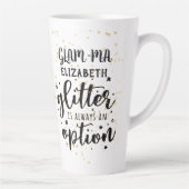Tasse Latte GLAM-MA Gamorous Grandma Parties scintillant Toujo (Droite)