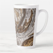 Tasse Latte glamor 001 couleur brun liquide (Droite)