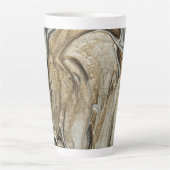 Tasse Latte glamor 003 couleurs brun liquide (Devant)