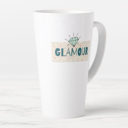 Tasse Latte Glamour (Angle droit)