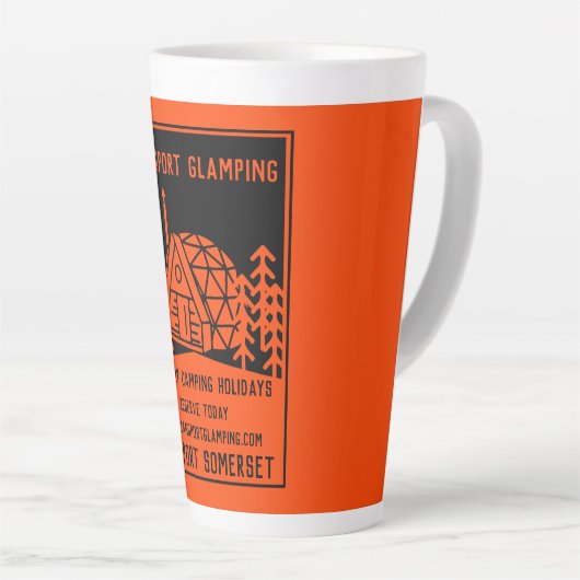 Tasse Latte Glamping De Luxe (Angle droit)