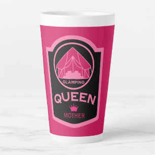 Tasse Latte Glamping Queen Camping En Style