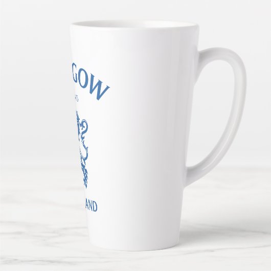 TASSE LATTE GLASGOW, ÉCOSSE (Droite)
