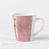 Tasse Latte Glitz rose brillant (Droite)