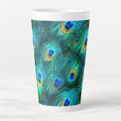 Tasse Latte Gloire de paon (Devant)