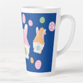 Tasse Latte Gnomes de Pâques avec des OEufs de Pâques (Droite)