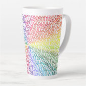 Tasse Latte Go Soul! (Angle droit)