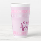 Tasse Latte Gobelet de design avec languette de motivation (Devant)