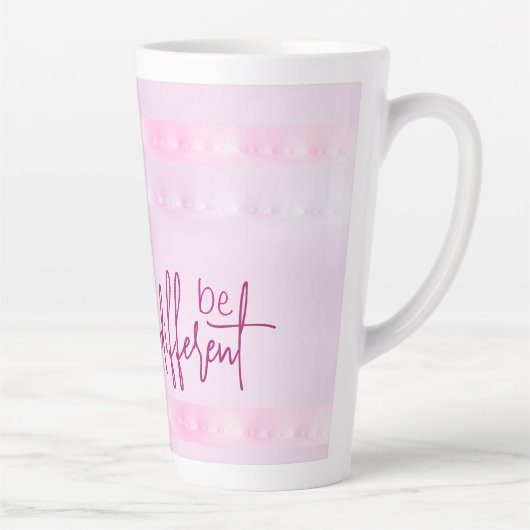 Tasse Latte Gobelet de design avec languette de motivation (Droite)