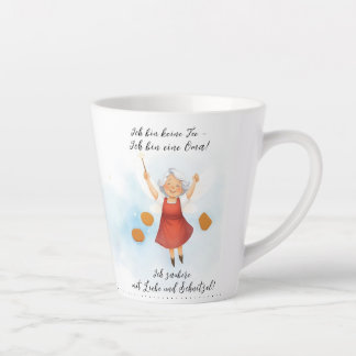 Tasse Latte Gobelet pour mamie - food collection