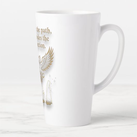 Tasse Latte God protection (Droite)