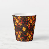 Tasse Latte Gold Modern Boho Elegant Abstract Art Pattern #506 (Devant)