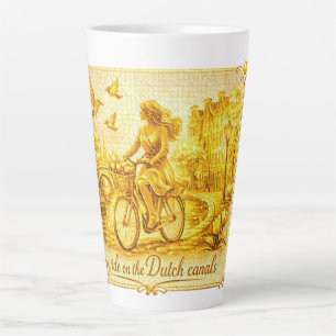 Tasse Latte GoldAmsterdam Minimaliste Artistique Grain de cime