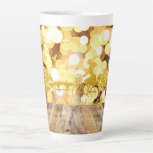 Tasse Latte GoldAmsterdam Rêveur Minimaliste Romantique