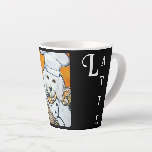 TASSE LATTE GOLDEN DOODLE (Angle droit)