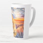 Tasse Latte GOLDEN GIRL chow (Angle droit)