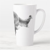 Tasse Latte Golden Glide dans les tons doux d'hiver (Droite)