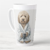 Tasse Latte Goldendoodle labradoodle cadeau amoureux des chien (Angle gauche)