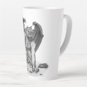 Tasse Latte Golem Gargoyle (Angle droit)