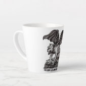 Tasse Latte Golem Gargoyle (Angle gauche)