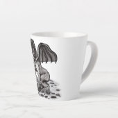 Tasse Latte Golem Gargoyle (Angle droit)
