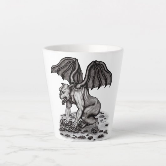 Tasse Latte Golem Gargoyle (Devant)