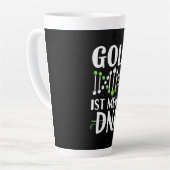 Tasse Latte Golf C'est mon ADN (Angle gauche)