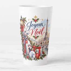 Tasse Latte Golf Noël à Paris France