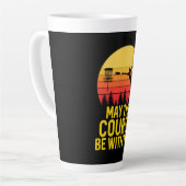 Tasse Latte Golf sur disque avec vous (Angle gauche)