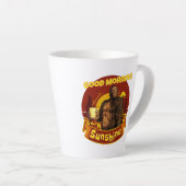 Tasse Latte Good Morning Sunshine Funny Bigfoot (Angle droit)