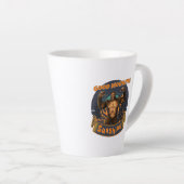 Tasse Latte Good Morning Sunshine Funny Bigfoot (Angle droit)
