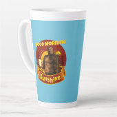 Tasse Latte Good Morning Sunshine Funny Bigfoot (Angle gauche)