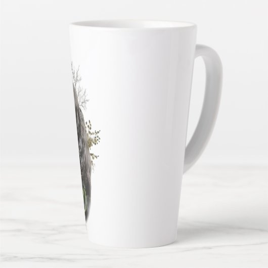 Tasse Latte Gordon Setter (Angle droit)