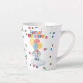 Tasse Latte gosse d'anniversaire heureux (Droite)